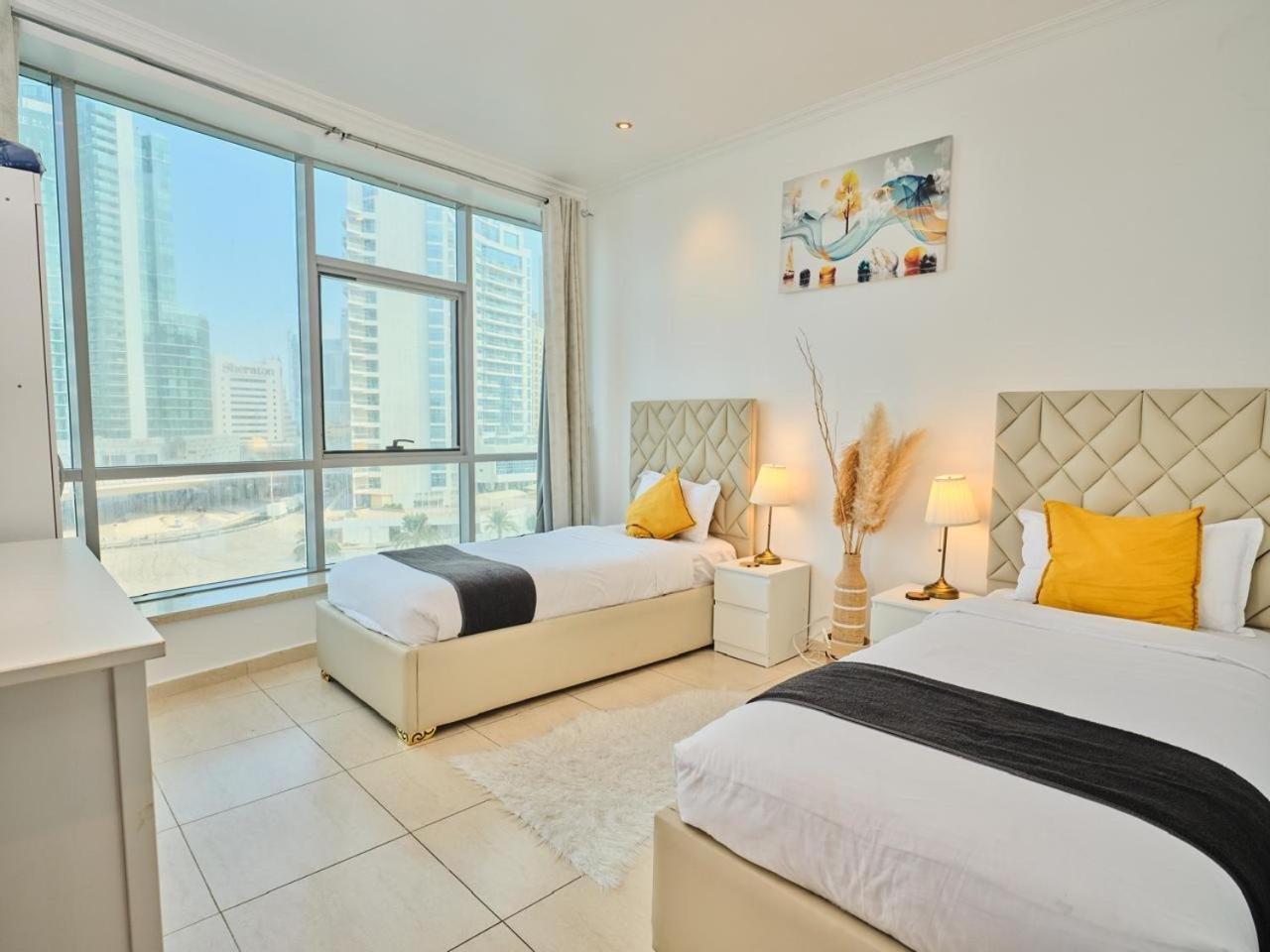 Wonderful Two Bed Room With Full Marina View Dubai Exterior foto