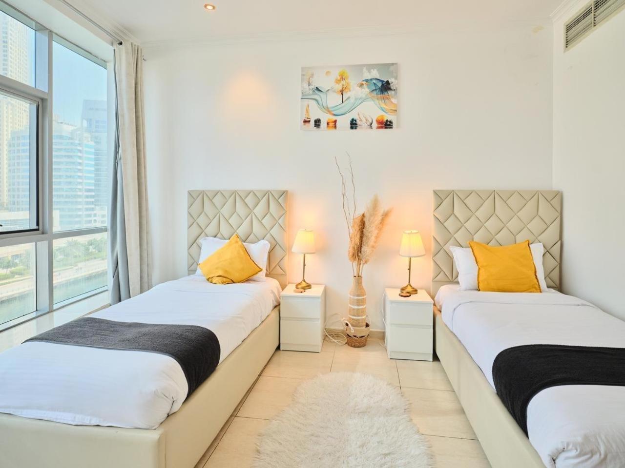 Wonderful Two Bed Room With Full Marina View Dubai Exterior foto