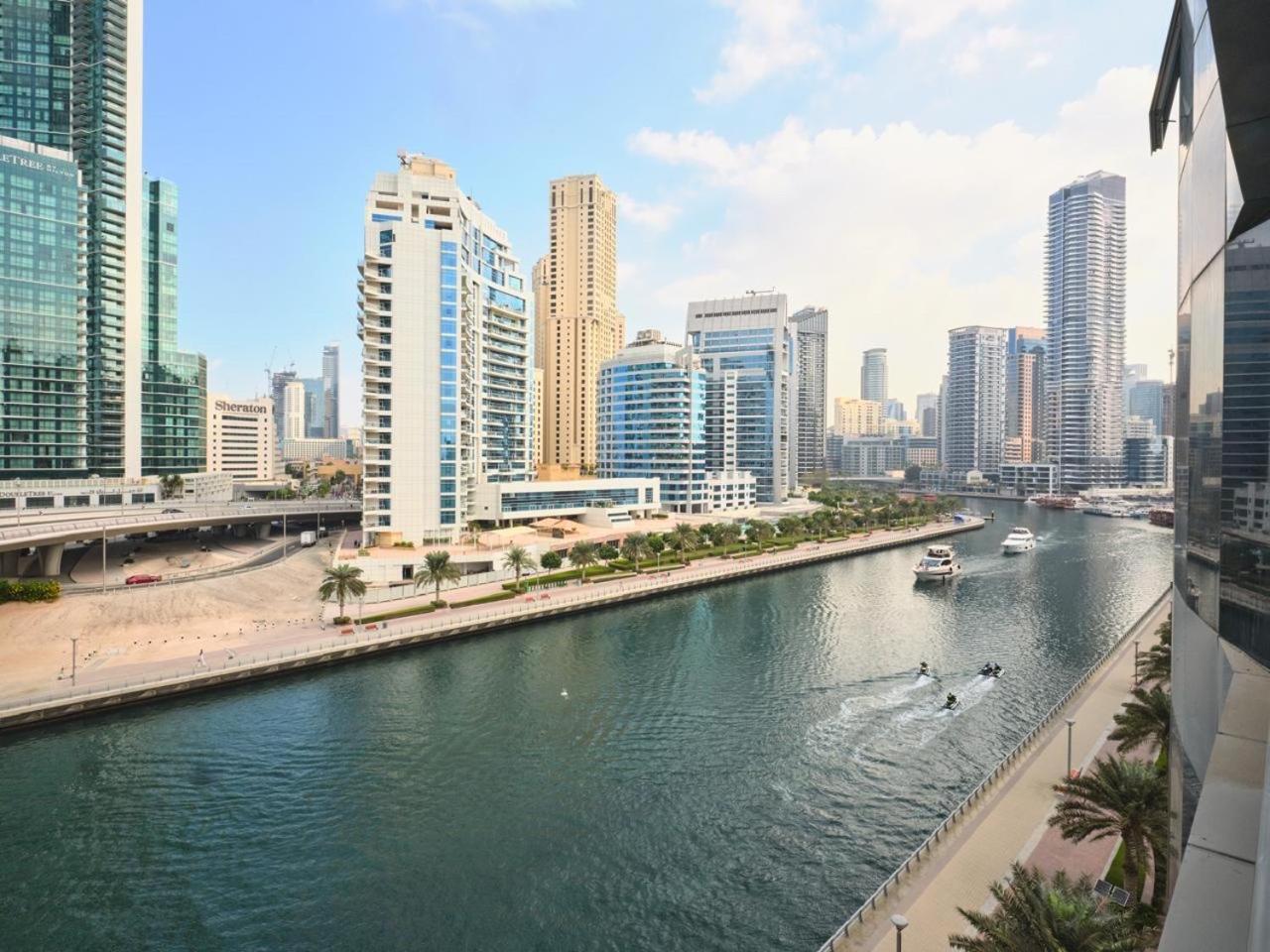Wonderful Two Bed Room With Full Marina View Dubai Exterior foto