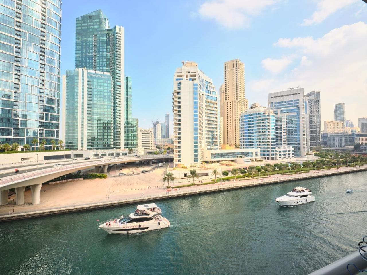 Wonderful Two Bed Room With Full Marina View Dubai Exterior foto